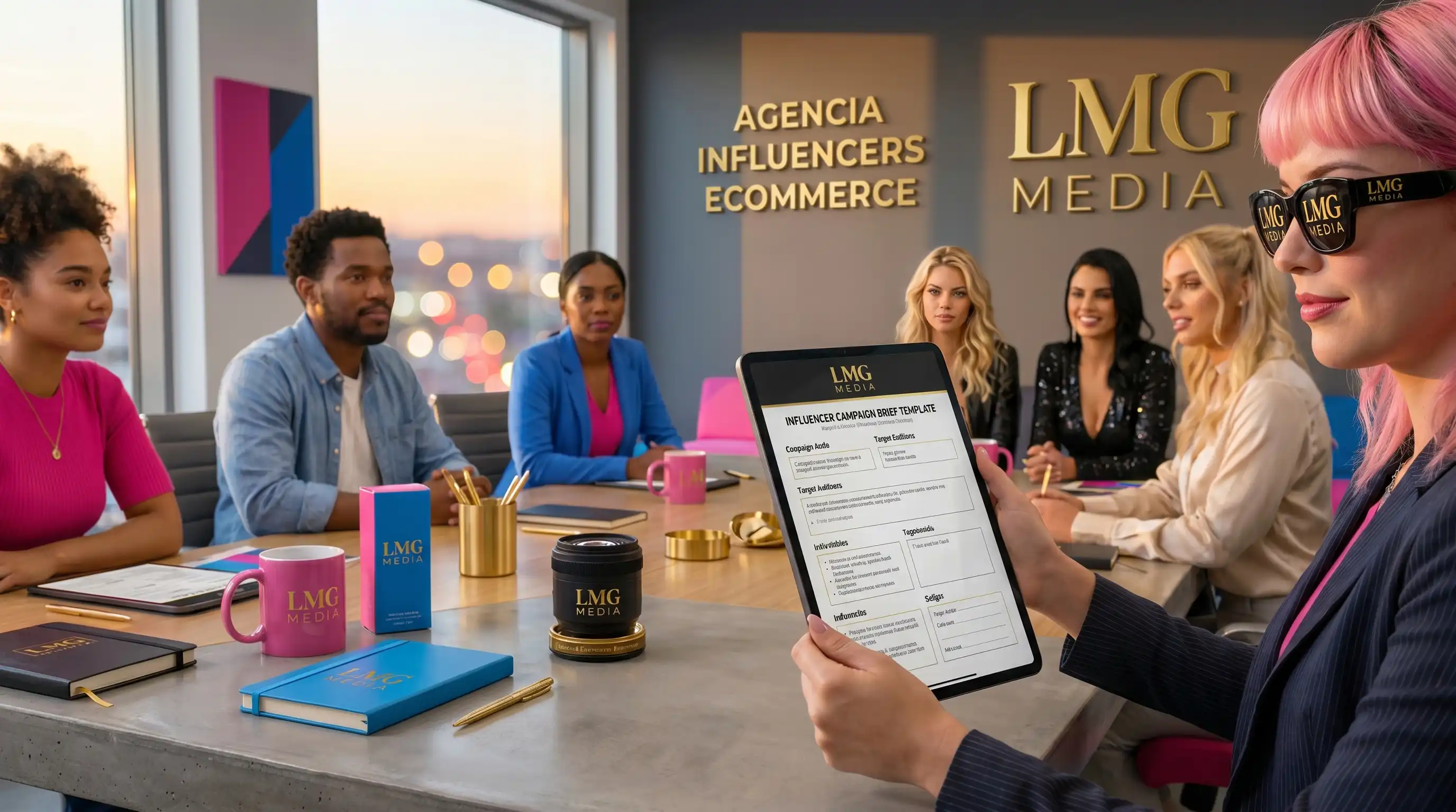 Campañas de influencer marketing de ecommerce con LMG Media