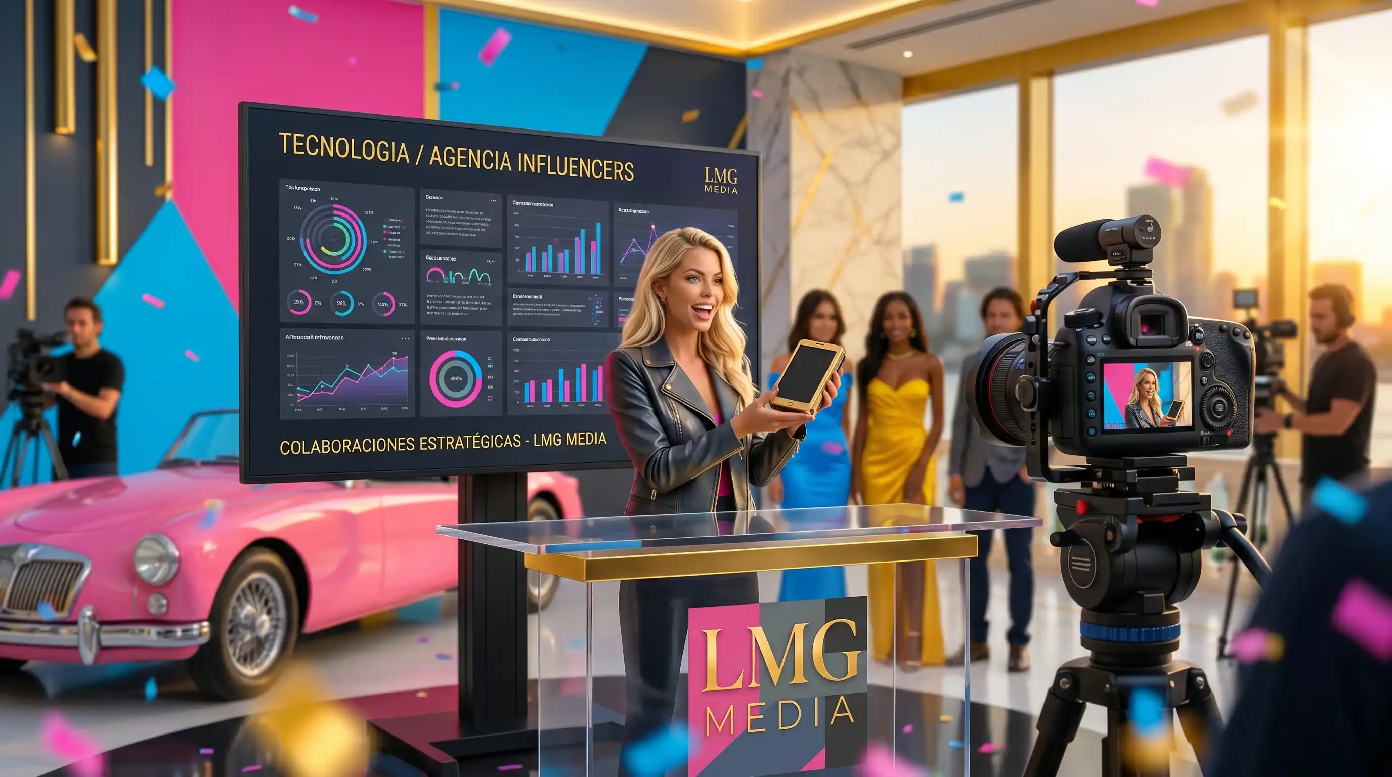Campañas de influencer marketing de tecnología con LMG Media