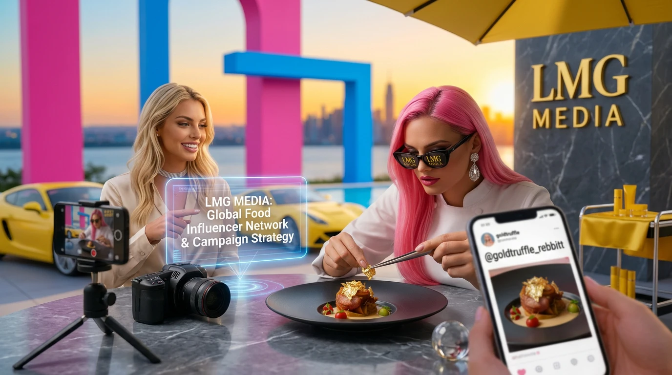 Food influencer marketing campaigns — restaurant reviews, recipe content and FMCG brand partnerships