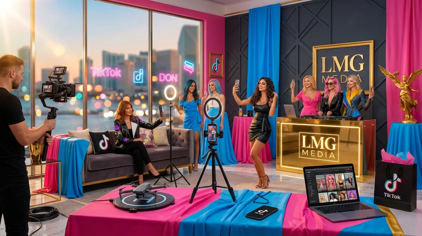 Campañas de influencer marketing en TikTok con LMG Media