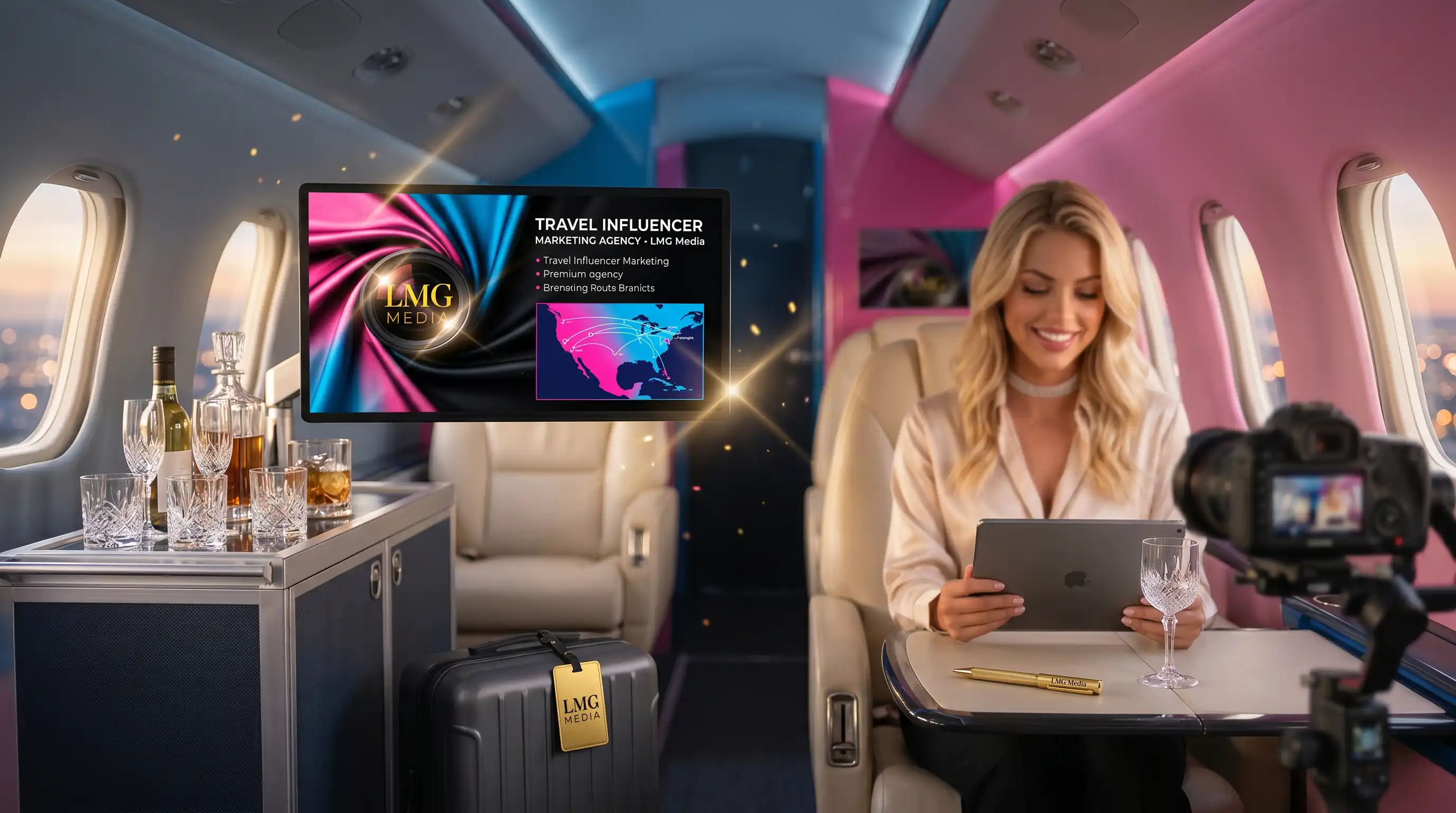 Travel influencer marketing campaigns — destination content and hospitality brand partnerships with creators