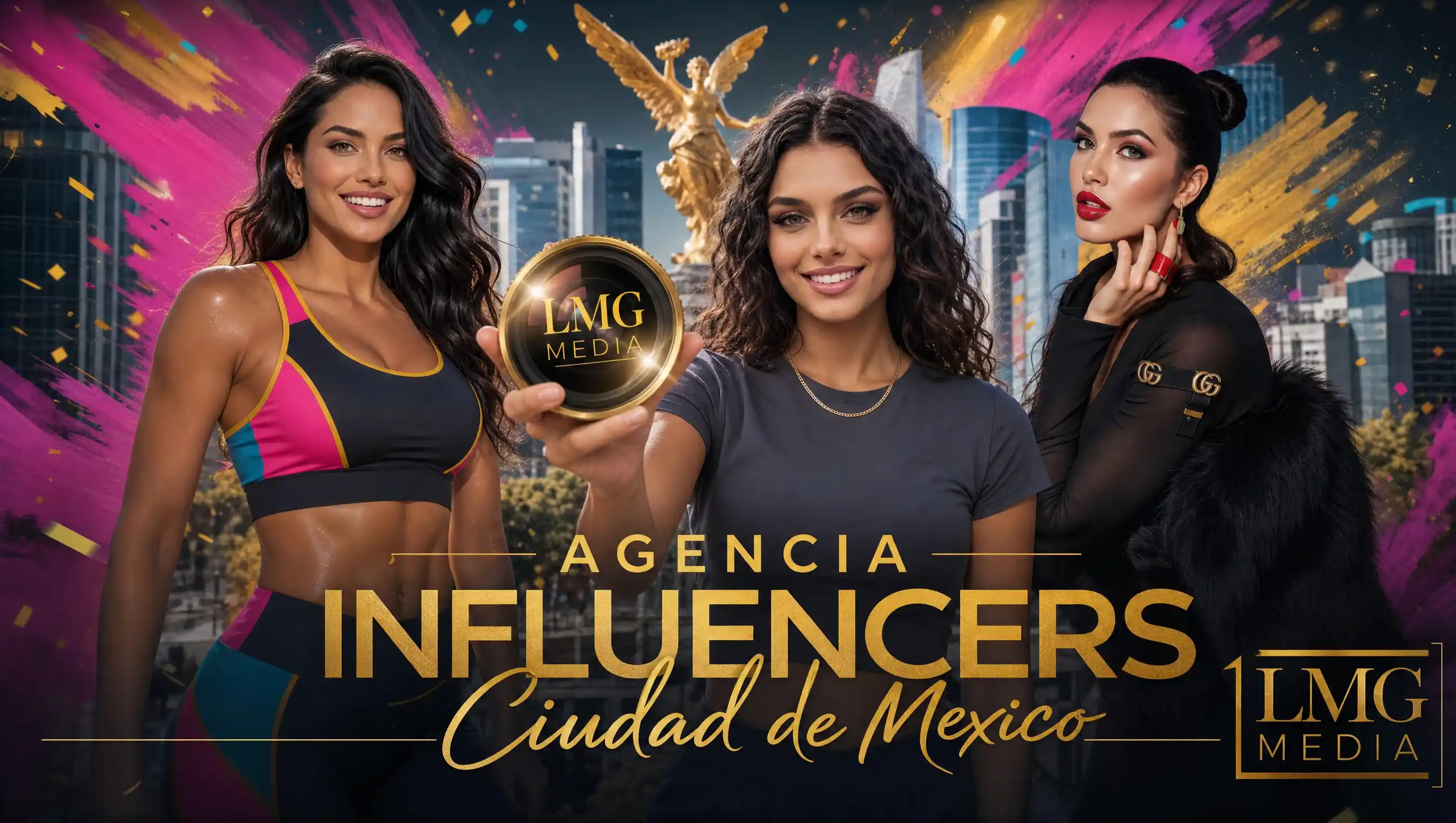Agencia de influencers en Ciudad de México — creadores verificados en moda, belleza, gastronomía y lifestyle