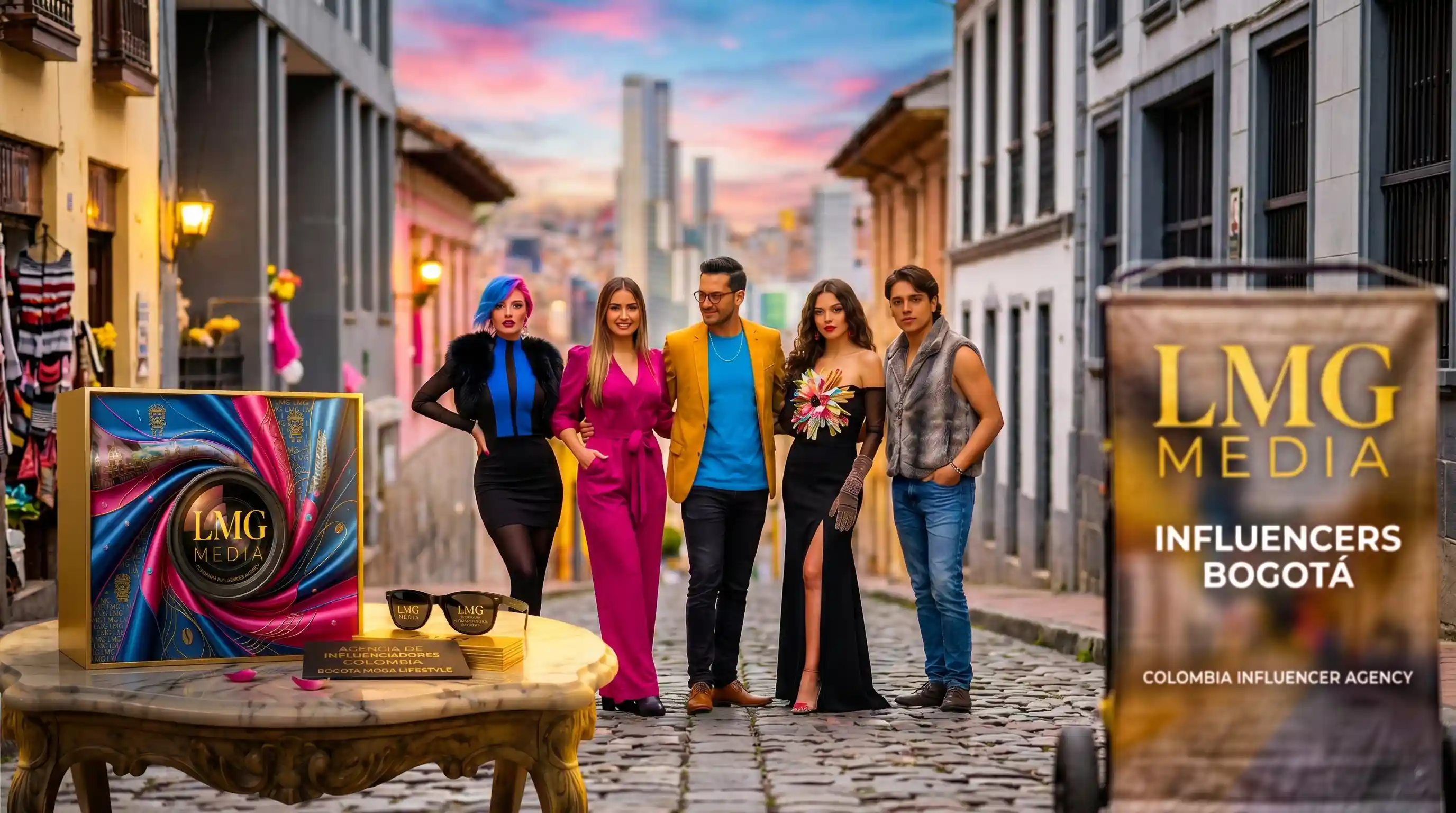 Bogotá influencer marketing creators — fashion, lifestyle and tech content in Colombia's capital city