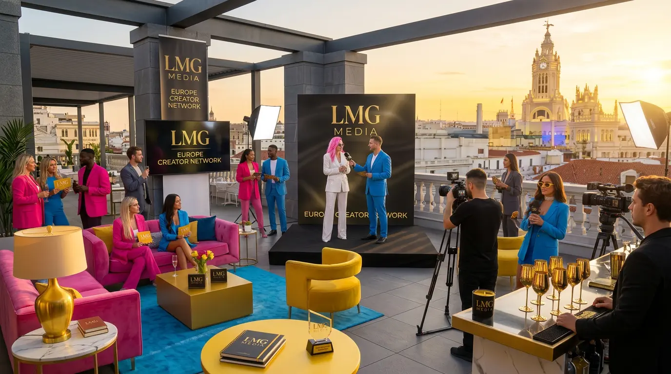 LMG Media European creator network — verified influencers across UK, Spain, France, Germany and Italy