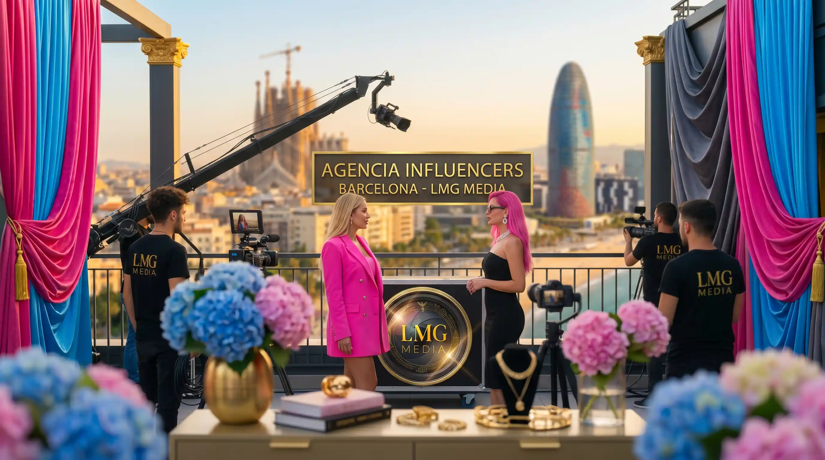 Agencia de influencers en Barcelona — creadores barceloneses verificados en moda, lifestyle, gastronomía y turismo