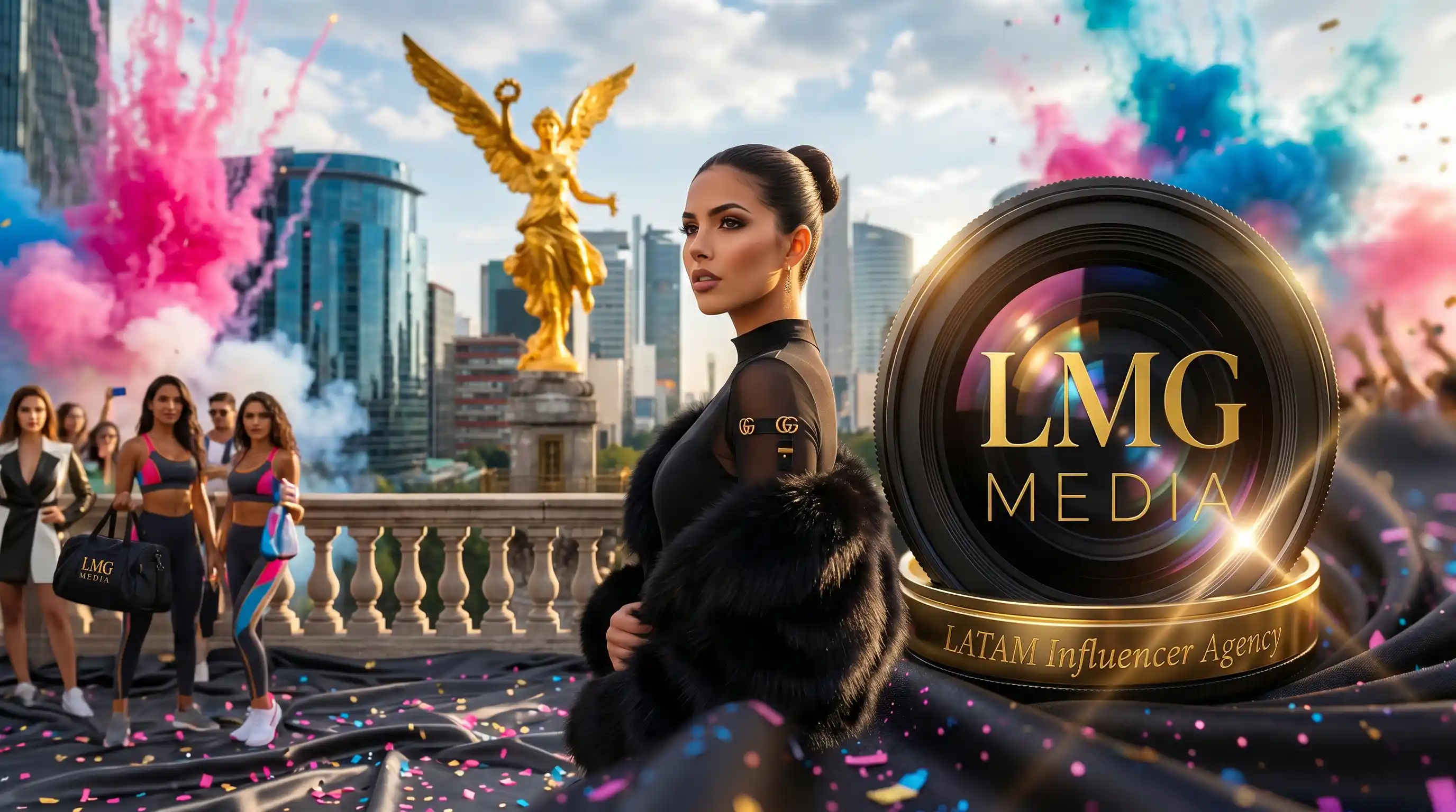 Agencia de marketing de influencers en América Latina — creadores verificados en Colombia, Brasil, México, Perú, Chile y Argentina