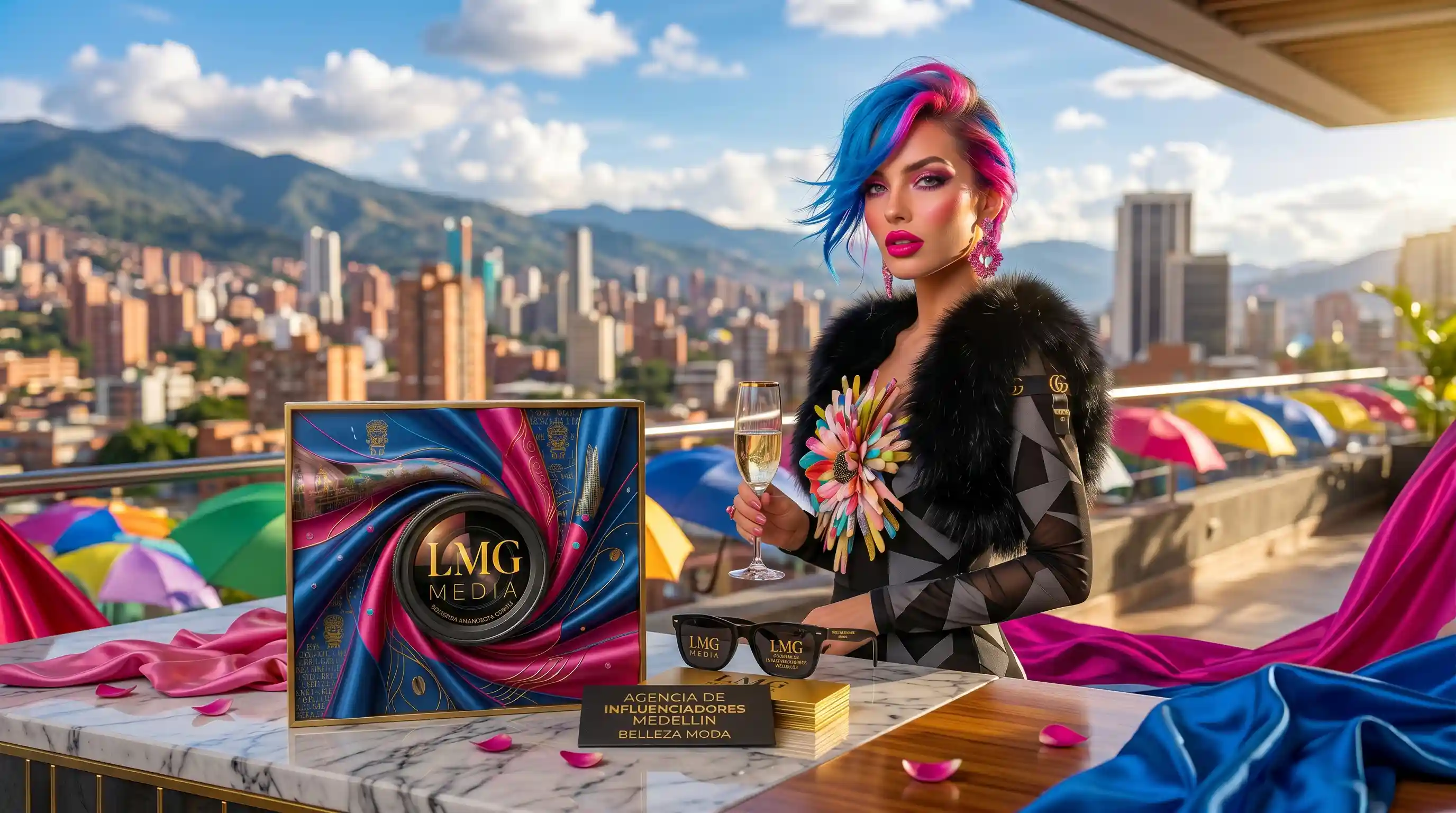 Agencia de influencers en Medellín — LMG Media conecta marcas con creadores colombianos de belleza, moda y lifestyle
