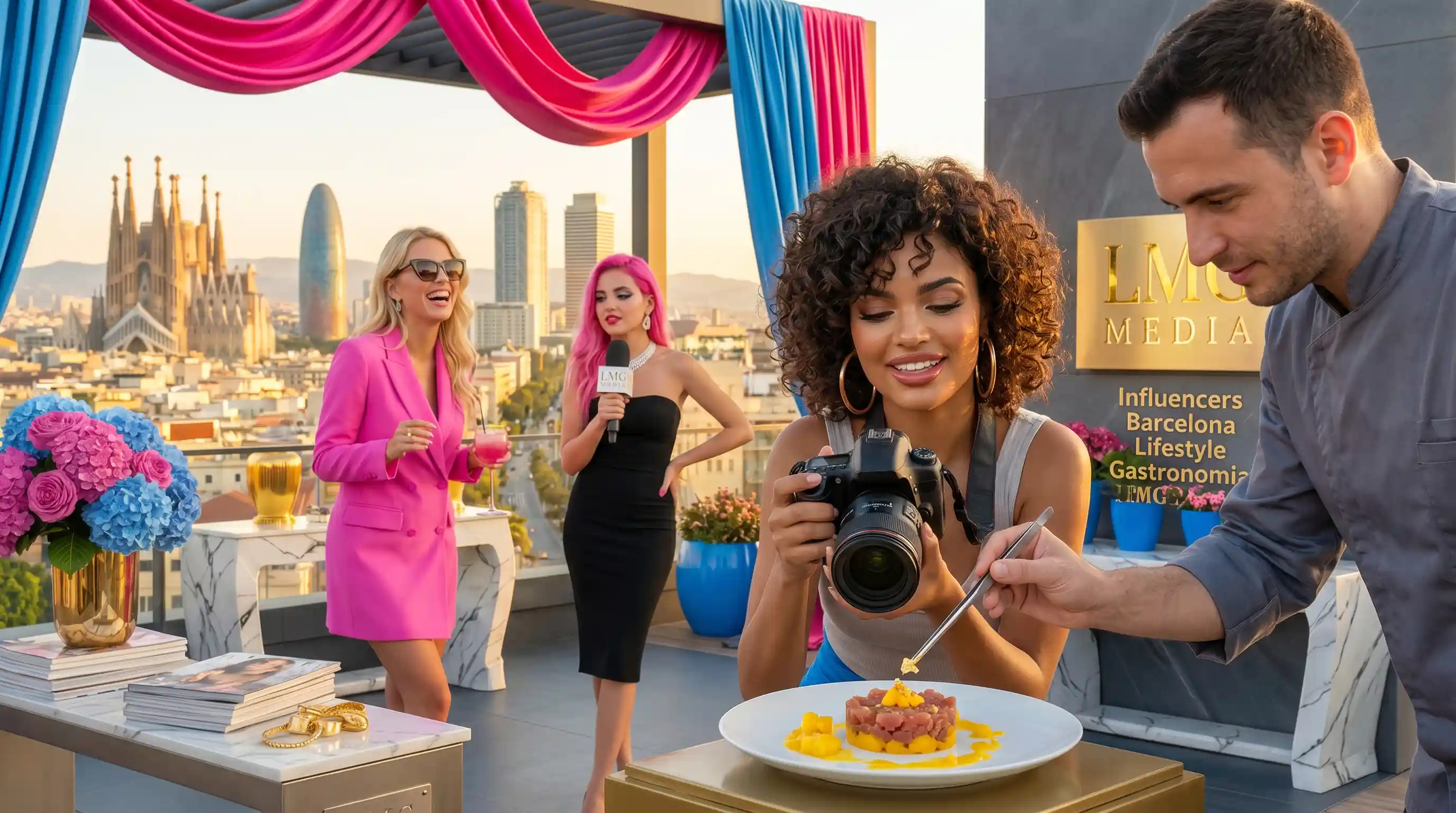 Influencers de Barcelona en lifestyle y gastronomía — campañas de marketing con creadores barceloneses y LMG Media