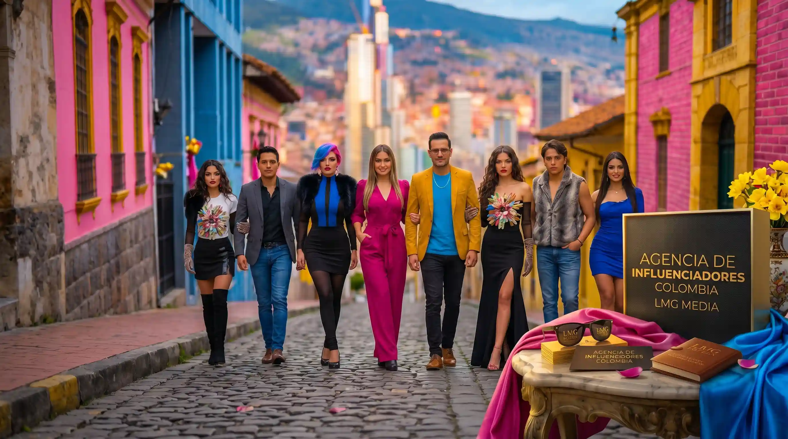 Influencers de Bogotá en moda y lifestyle — campañas de marketing en Colombia con LMG Media