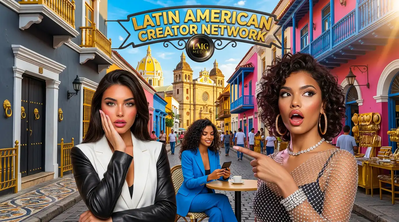 LMG Media Latin America creator network — verified influencers across Colombia, Brazil, Mexico and beyond