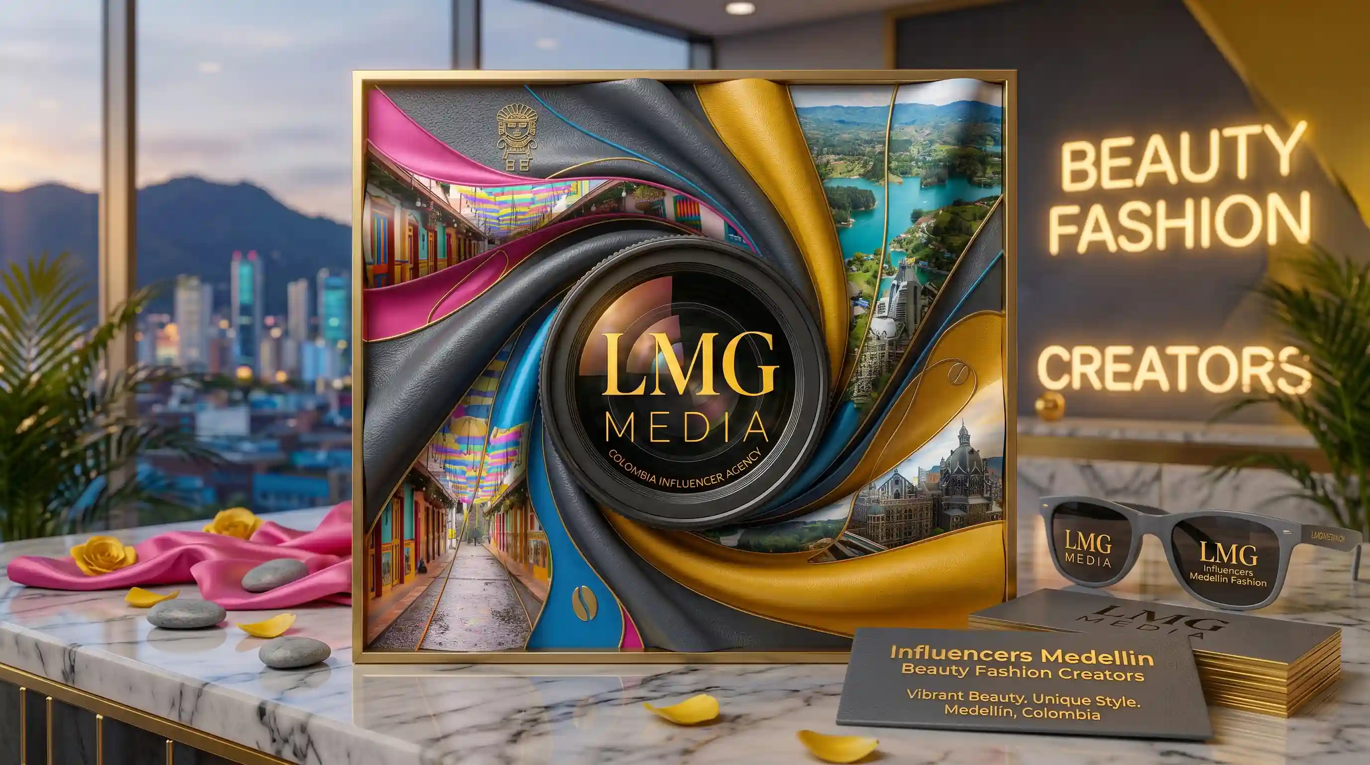 Medellín influencer marketing agency — verified creators in beauty, fashion and lifestyle from Colombia's creative capital