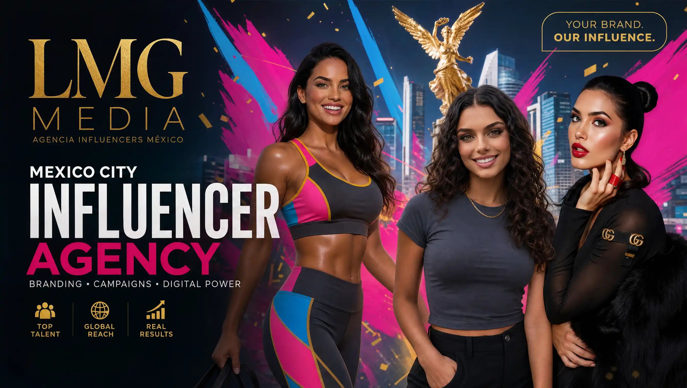 Mexico City influencer marketing agency — verified creators in fashion, beauty, food and lifestyle