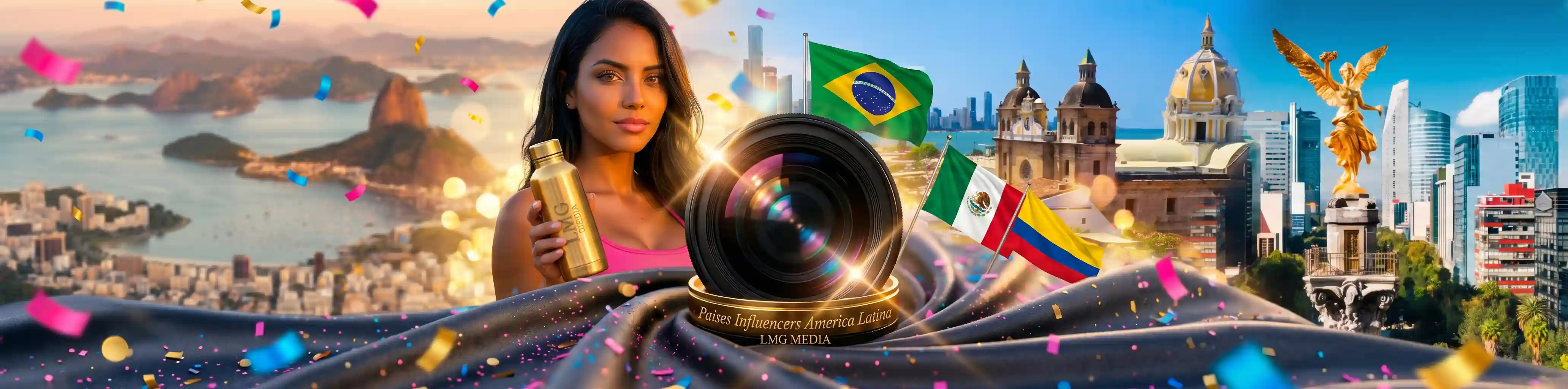 Marketing de influencers en América Latina — Colombia, Brasil, México, Perú, Chile y Argentina