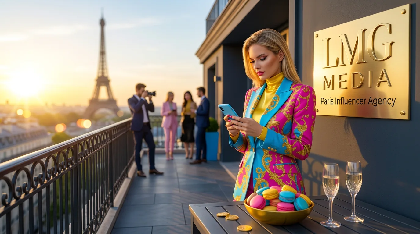 Paris influencer marketing agency — LMG Media connects brands with French and Parisian creators for luxury, fashion and lifestyle campaigns
