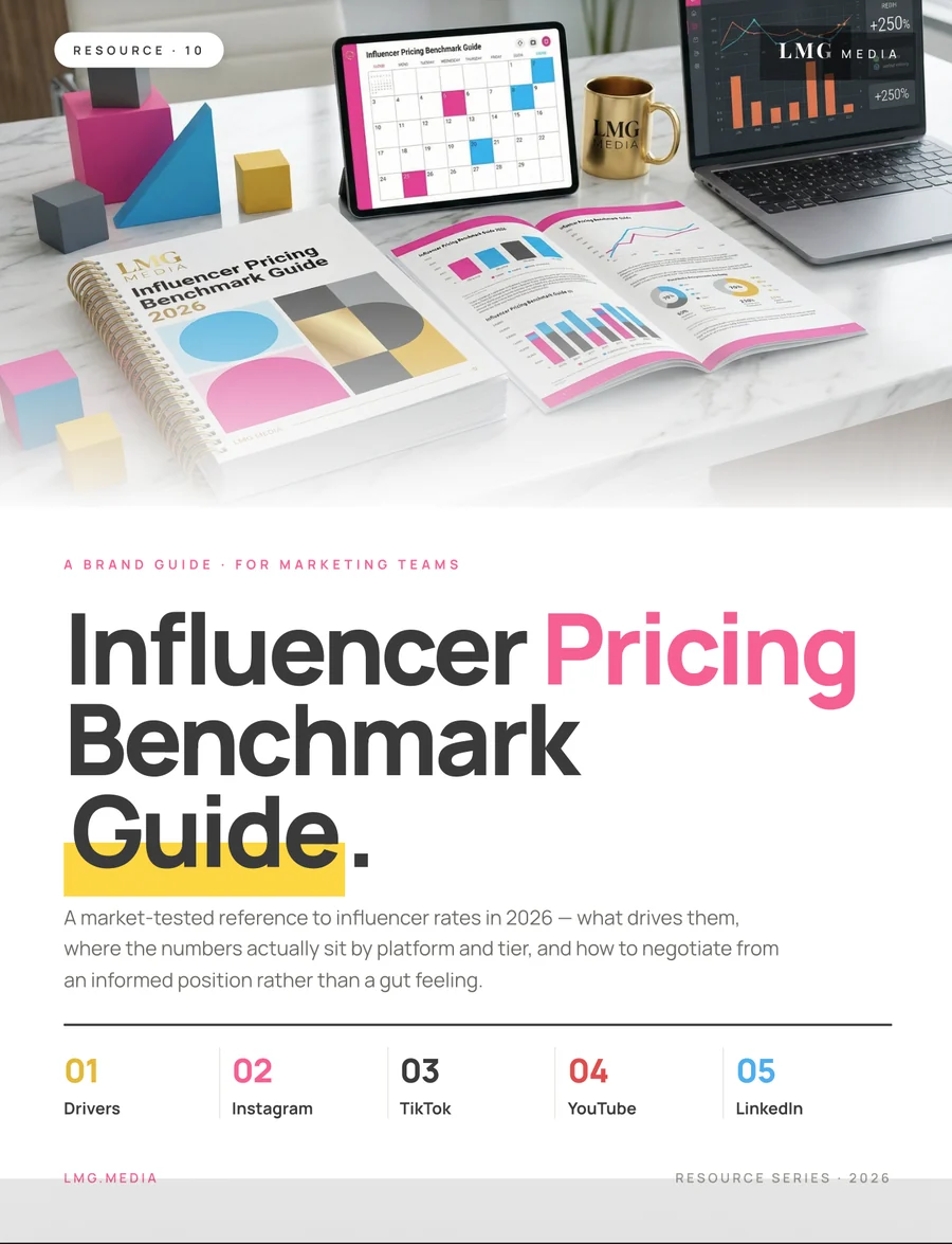 Influencer Pricing Benchmark Guide 2026