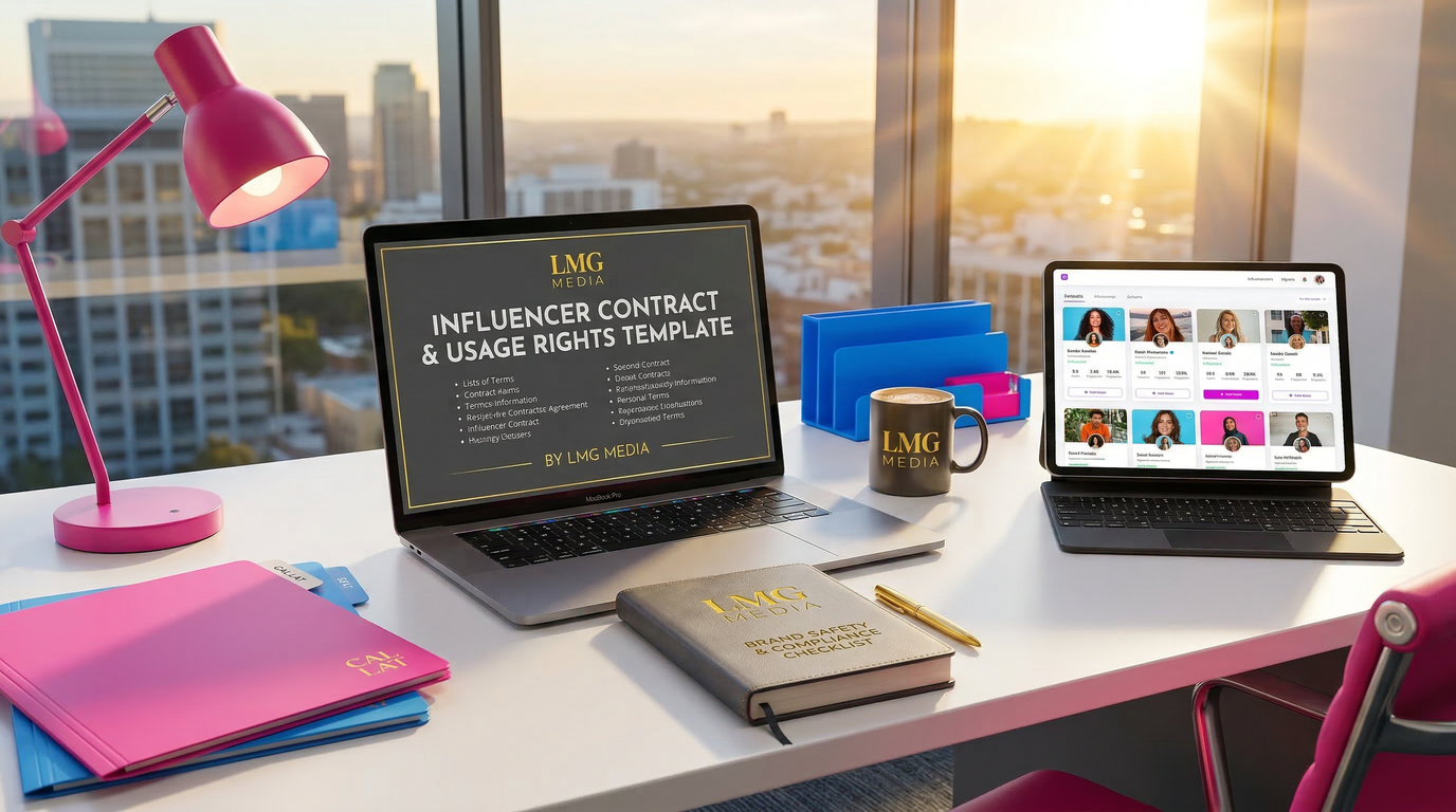 Influencer Contract & Usage Rights Template